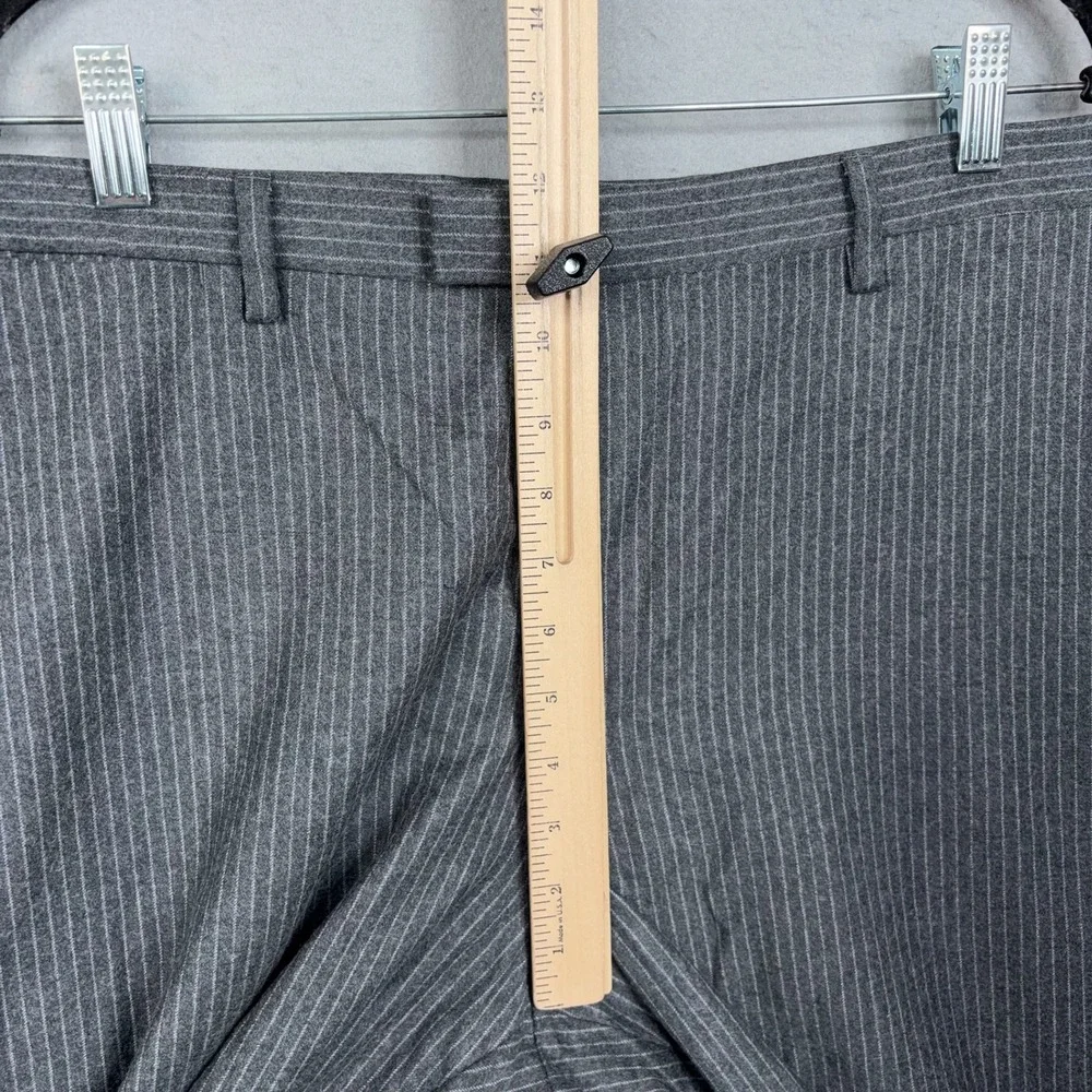 Banana Republic Dress Pants Mens 36x32 Pinstripe Slim Fit Wool Marzotto Business